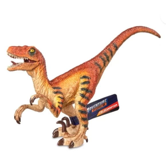 Adventure Force Realistic Velociraptor Jurassic Dinosaur Toy Figure - Picture 3 of 4